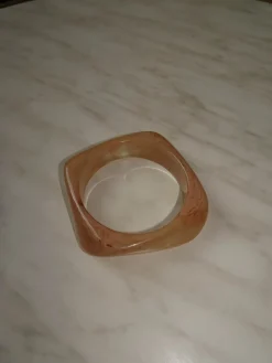 Lykke chunky armbånd - Lys karamel