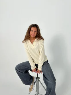 Maia strik - Creme/beige