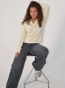 Maia strik - Creme/beige