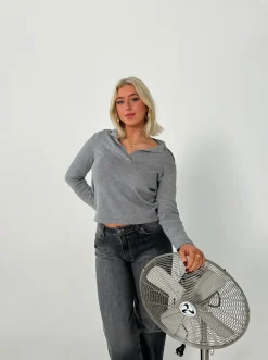Maia strik - Grå