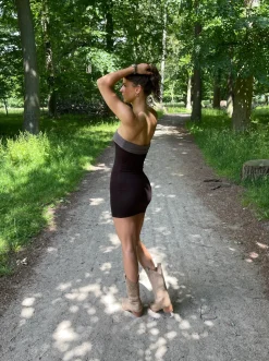 Maisy kjole - Brun