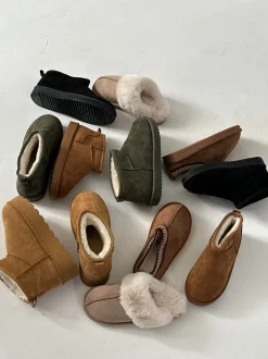 Malabo bamsestøvle kort - Kaki