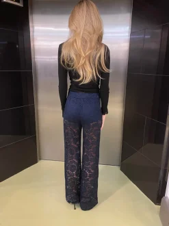 Marla blonde bukser - Navy