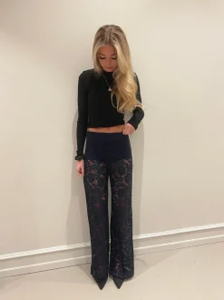 Marla blonde bukser - Navy