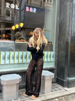 Marla blonde bukser uden indershorts - Sort