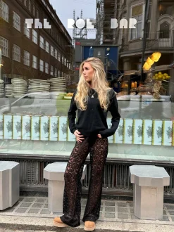 Marla blonde bukser uden indershorts - Sort