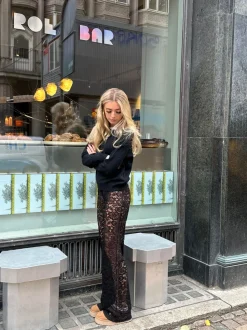 Marla blonde bukser uden indershorts - Sort