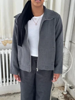 Melania suitjakke - Grå