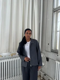 Melania suitjakke - Grå