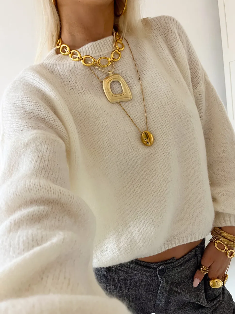 Miti strik - Off white