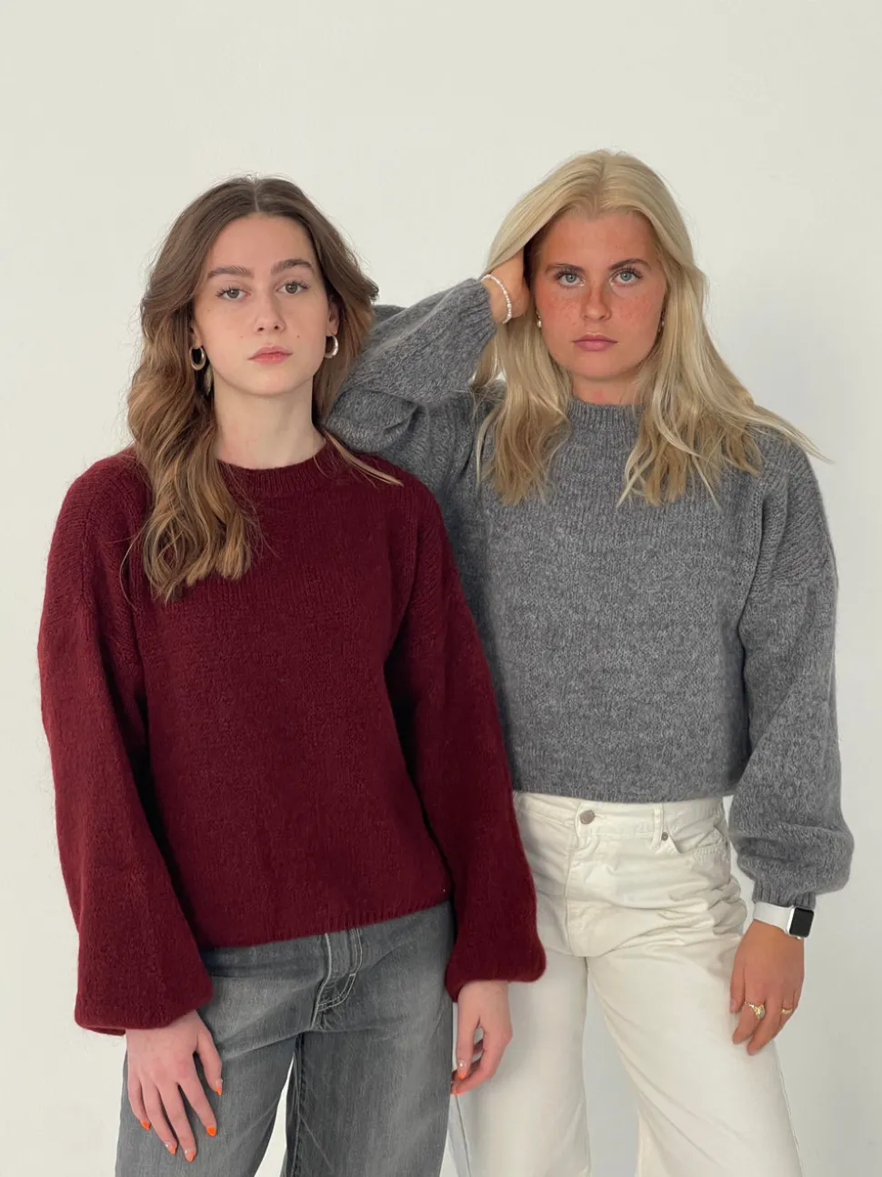 Miti striktrøje - Grå