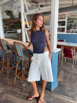 Montania glimmertop - Navy