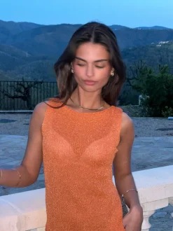 Montania glimmertop - Orange