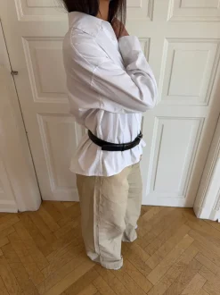 Noble bælte - Sort/sølv