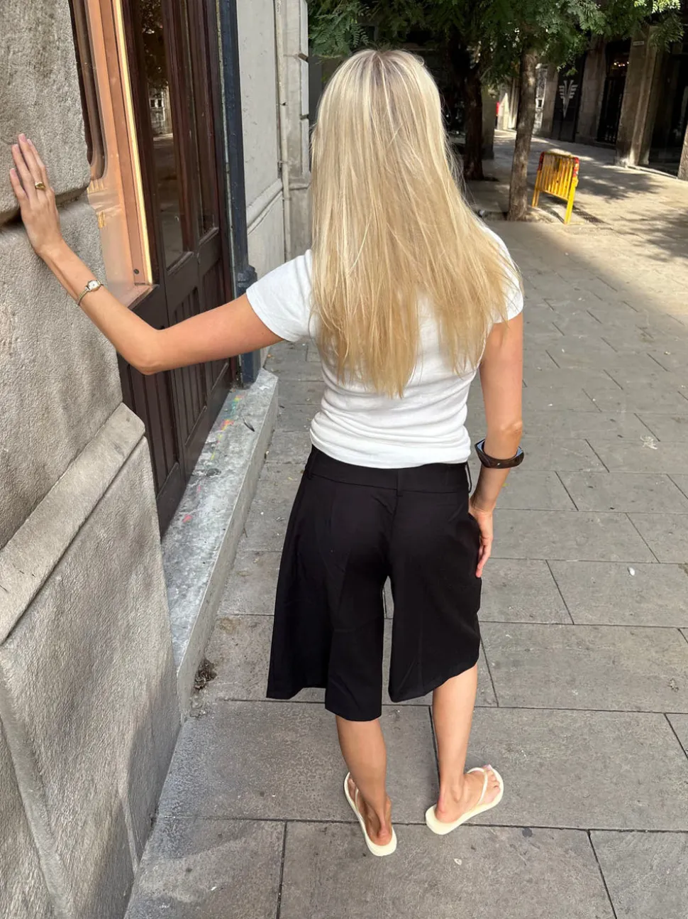 Noelia bermudashorts - Sort