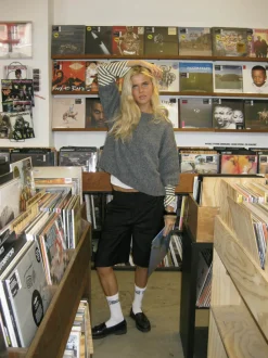 Noelia bermudashorts - Sort