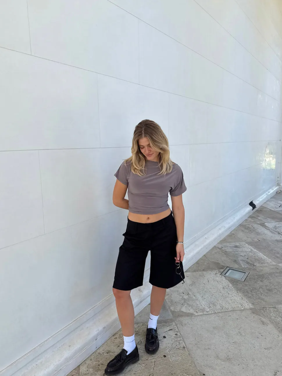 Noelia bermudashorts - Sort