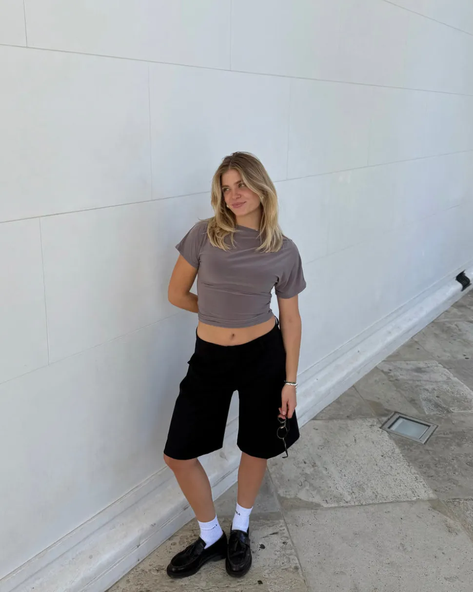 Noelia bermudashorts - Sort