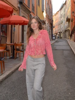 Noraline bluse - Pink