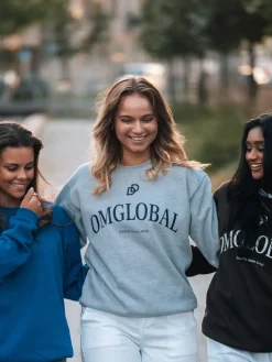 Omglobal sweatshirt - Grå