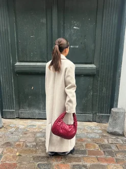 Paris taske - Vinrød