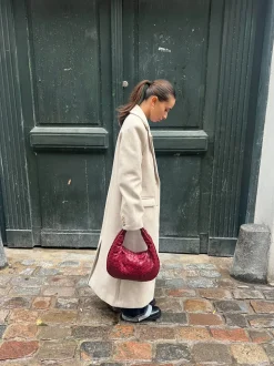 Paris taske - Vinrød