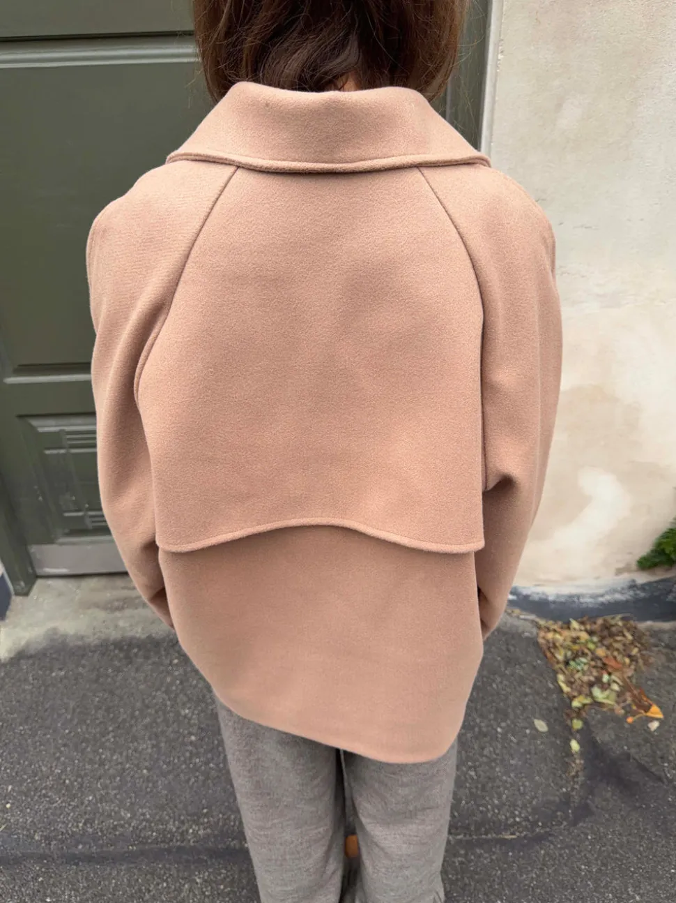 Patricia kort trenchcoat - Beige