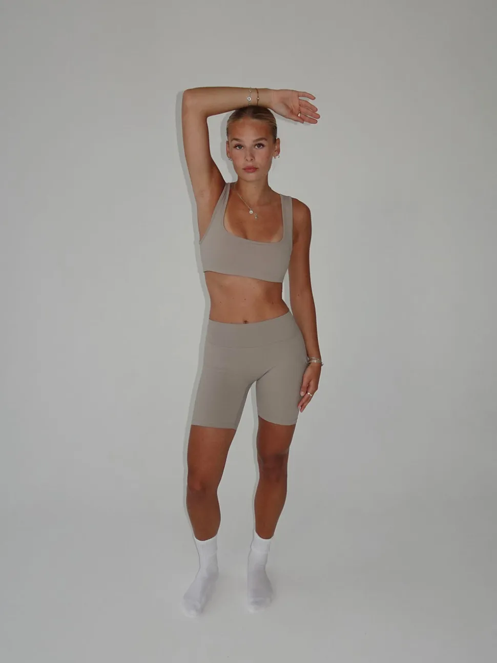 Plaza sports bra - Ash