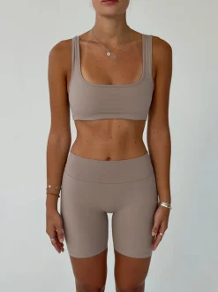 Plaza sports bra - Ash