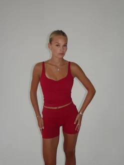 Prosper tank top - Cherry