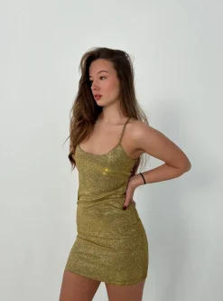 Roksana kjole - guld