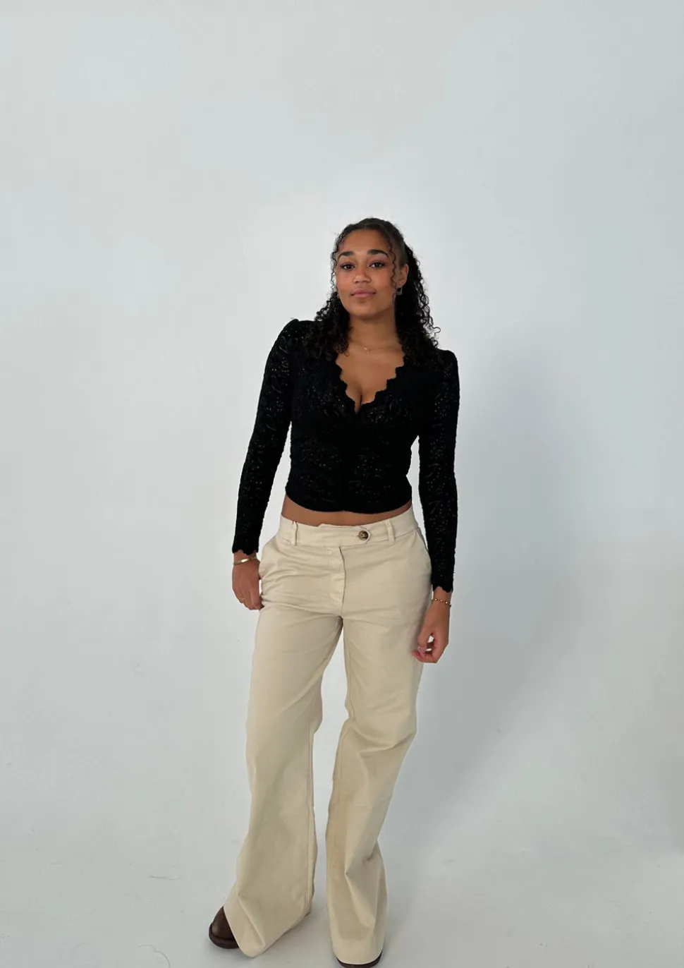 Romey bukser - Beige
