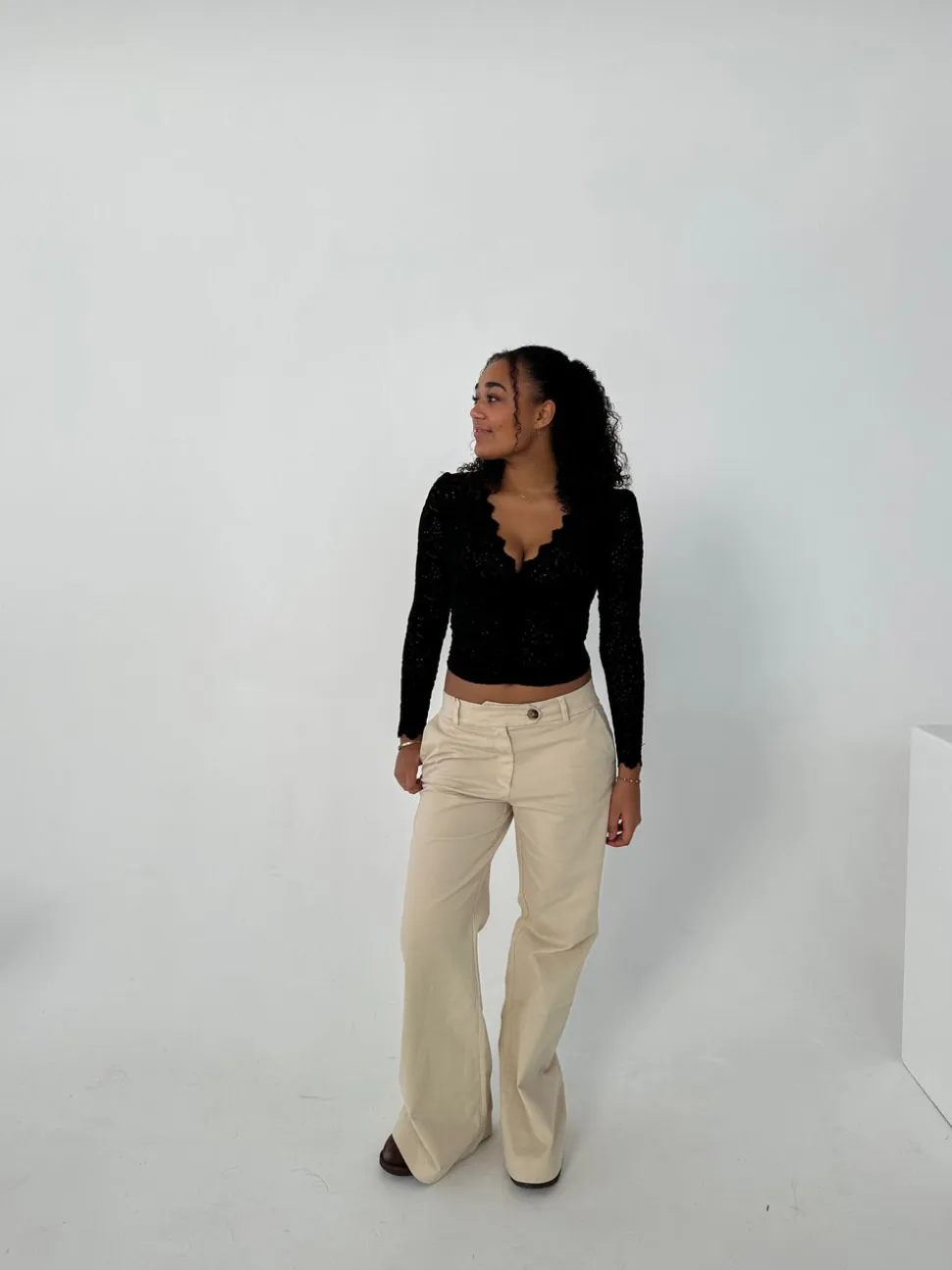 Romey bukser - Beige