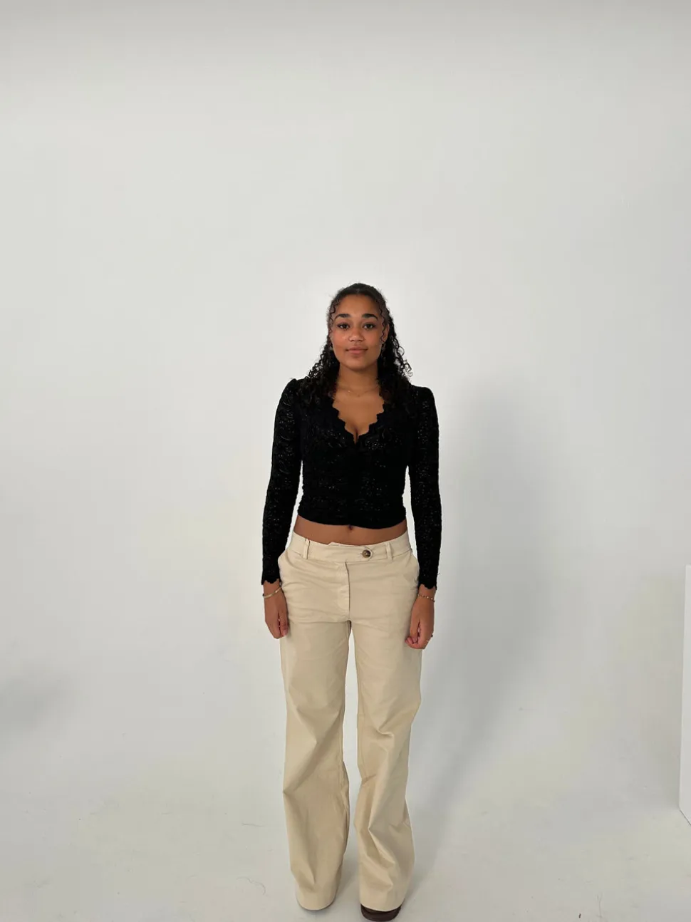 Romey bukser - Beige