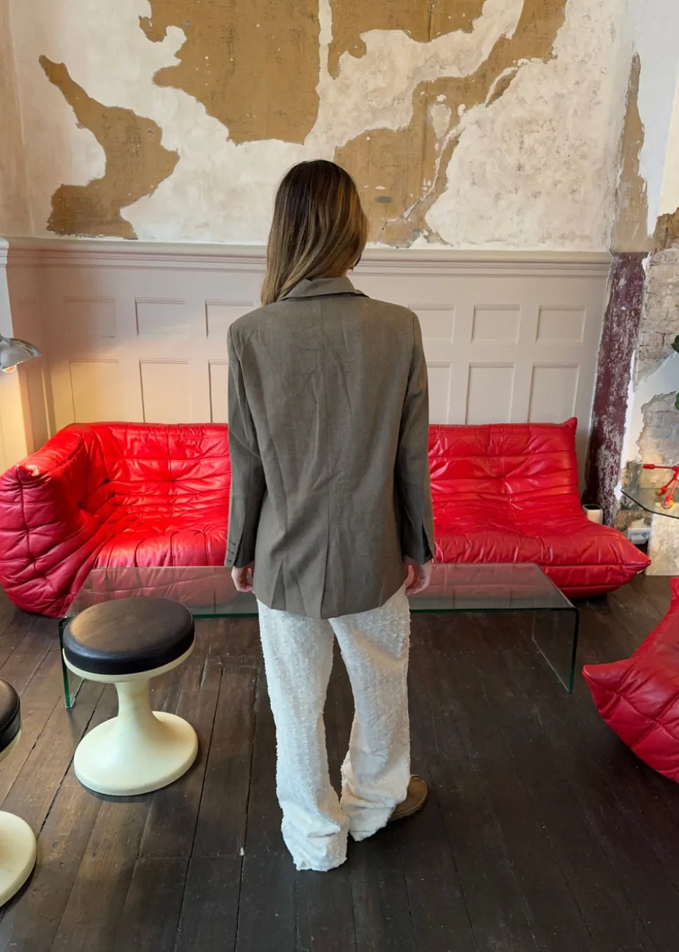 Rosalie blazer - Taupe