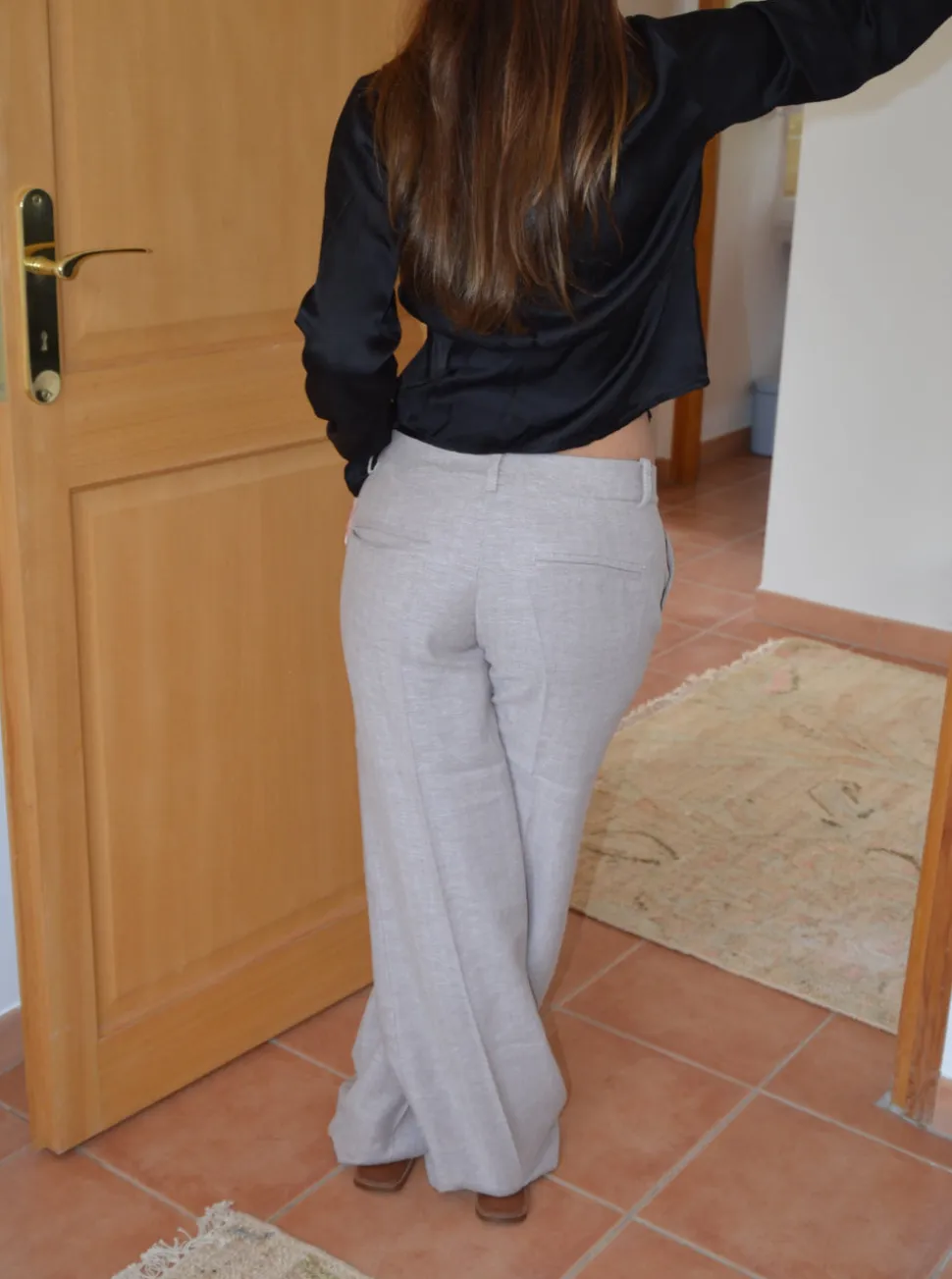 Roxy herringbone bukser - Beige