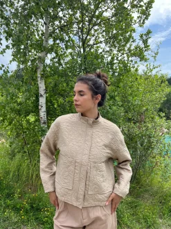Saba jakke - Beige