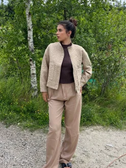 Saba jakke - Beige