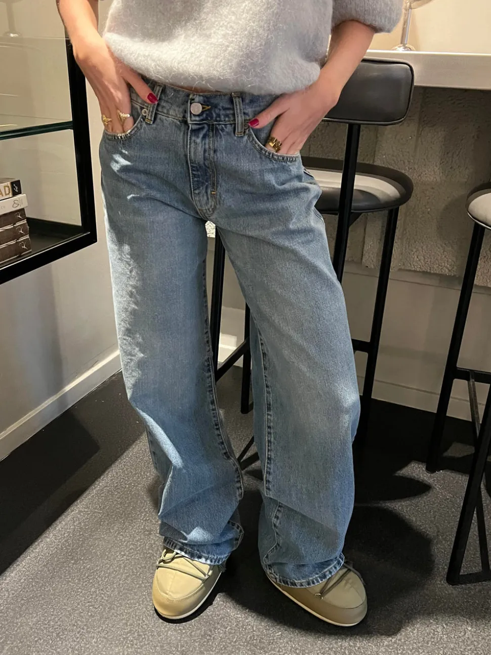 Samara jeans - Blå denim