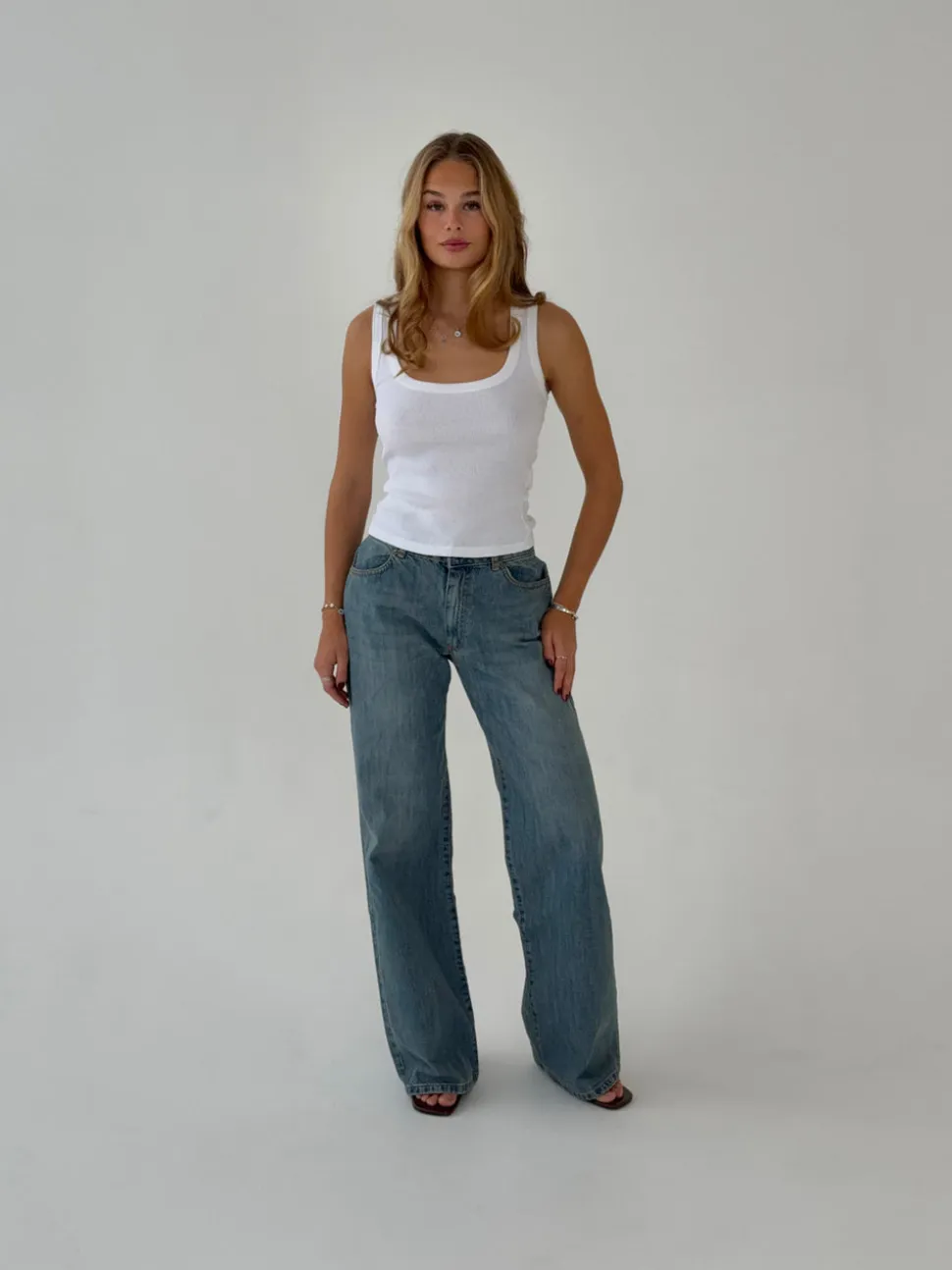 Samara jeans - Blå denim