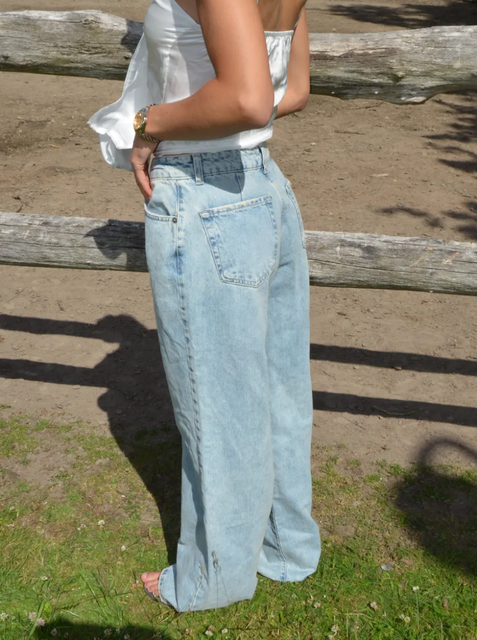 Samara jeans - Lys denim
