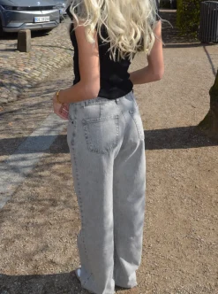Samara jeans - Lys grå