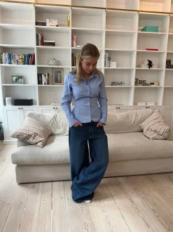 Samara jeans - Mørkeblå denim