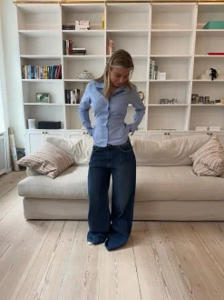 Samara jeans - Mørkeblå denim