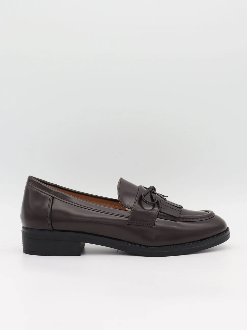 Samia loafers med detaljer - Brun