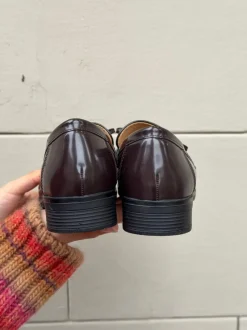 Samia loafers med detaljer - Brun