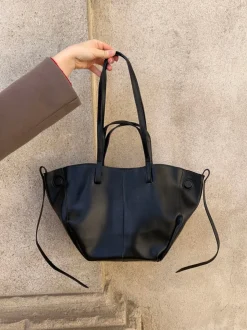 Santiago mini skuldertaske - Sort