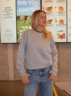 Self love club sweatshirt - grå