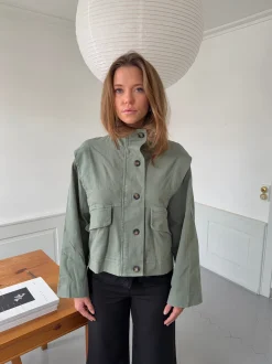 Seraphine jakke - Kaki