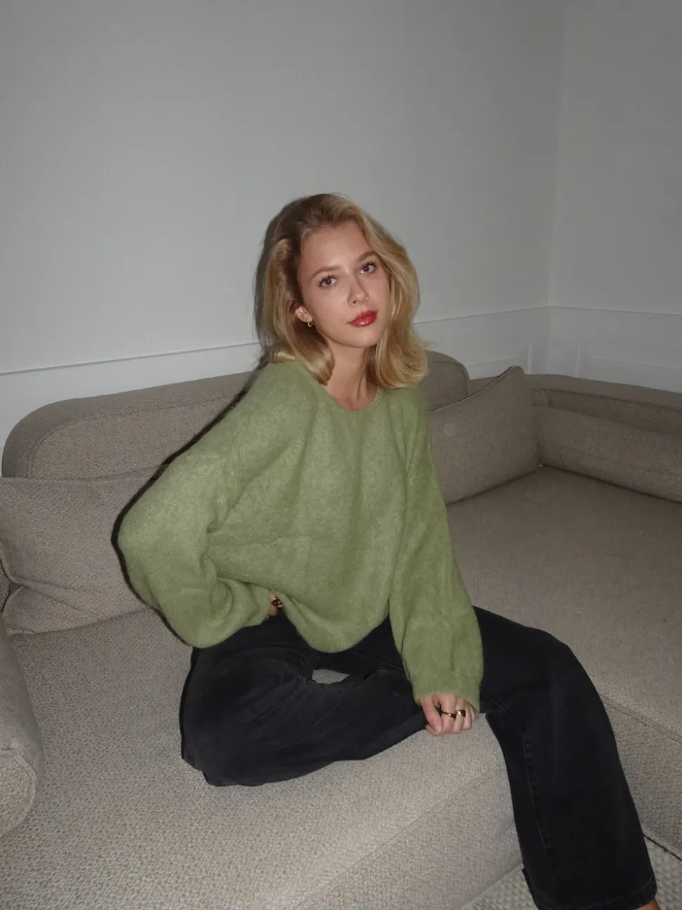 Sierra striktrøje - Kaki